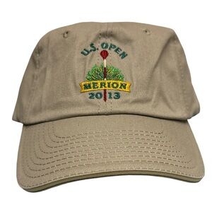U.S. Open Merion 2013 USGA Tan Ball Cap Hat OSFM